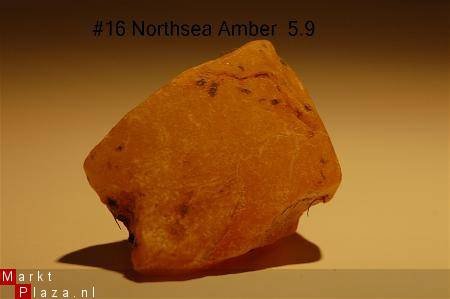 #16 Ruwe Barnsteen Natural Amber Bernstein - 1