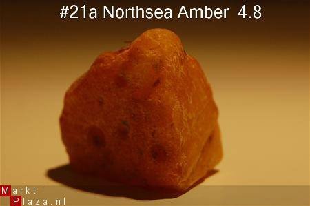 #21 Ruwe Barnsteen Natural Amber Bernstein - 1