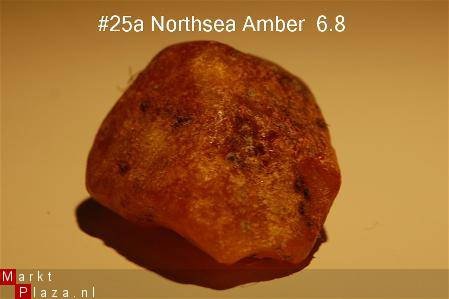 #25 Ruwe Barnsteen Natural Amber Bernstein - 1