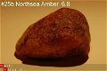 #25 Ruwe Barnsteen Natural Amber Bernstein - 1 - Thumbnail