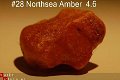 #28 Ruwe Barnsteen Natural Amber Bernstein - 1 - Thumbnail