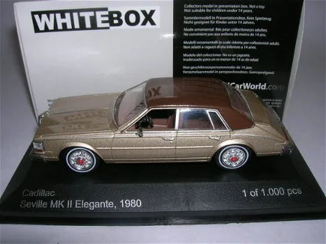 1:43 Whitebox Cadillac Seville MK2 Elegante 1980 - 0