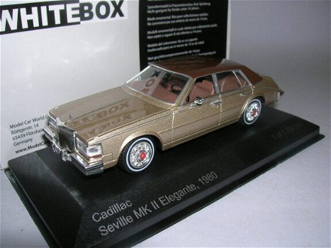1:43 Whitebox Cadillac Seville MK2 Elegante 1980 - 1
