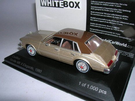 1:43 Whitebox Cadillac Seville MK2 Elegante 1980 - 2