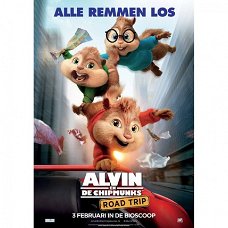 Alvin and the Chipmunks bioscoop poster bij Stichting Superwens!