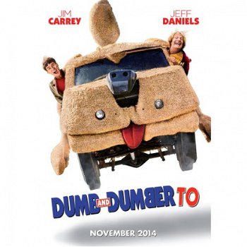 Dumb and Dumber To bioscoop poster bij Stichting Superwens! - 1