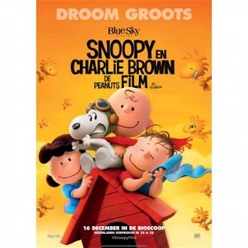 The Peanuts Movie bioscoop poster bij Stichting Superwens! - 1