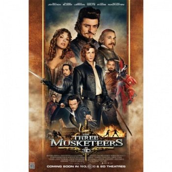 The Three Musketeers bioscoop poster bij Stichting Superwens! - 1