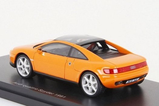 1:43 BoS-Models 43145 Audi Quattro Spyder 1991 concept orange - 1