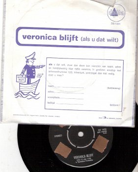Veronica Blijft! vinylsingle met documentaire en jingles - 2