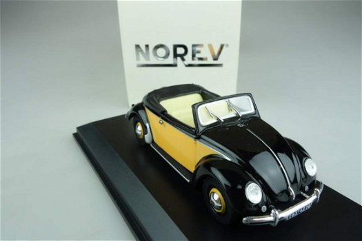 1:43 Norev Volkswagen Kever 1949 Hebmüller cabrio - 1