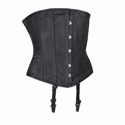 Echt leren corset model 09 waist cincher in xs t/m 10xl - nr. 1