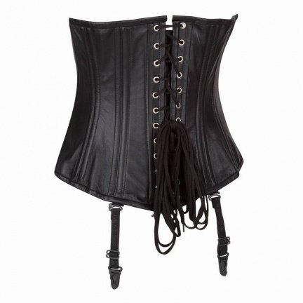 Echt leren corset model 05 waist cincher in xs t/m 10xl - Afbeelding 2