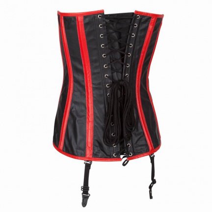 Echt leren corset model 03 in xs t/m 10xl - Afbeelding 2
