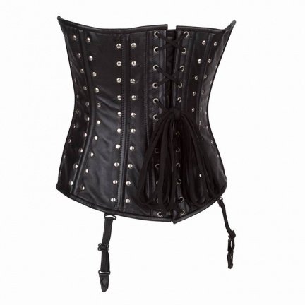 Echt leren corset model 02 in xs t/m 10xl - Afbeelding 2