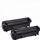 2 X Q2612A voor HP printers incl.verzenden 24,95 (huismerk) - 1 - Thumbnail