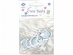 Crea Baby, Houten motief Slab , blauw - 1 - Thumbnail