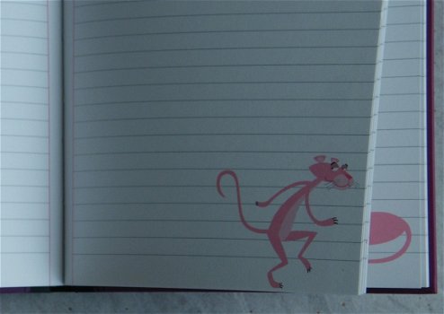 Pink Panther notitieboekje - 3