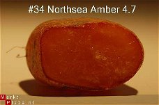 #34 Ruwe Barnsteen Natural Amber Bernstein