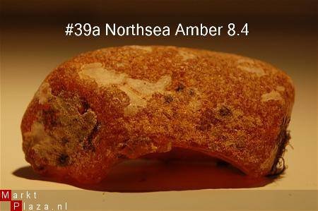 #39 Ruwe Barnsteen Natural Amber Bernstein - 1