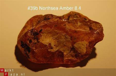 #39 Ruwe Barnsteen Natural Amber Bernstein - 1