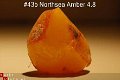 #43 Ruwe Barnsteen Natural Amber Bernstein - 1 - Thumbnail