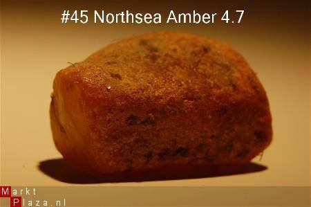 #45 Ruwe Barnsteen Natural Amber Bernstein - 1