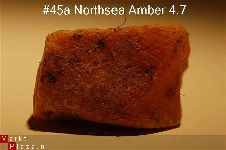 #45 Ruwe Barnsteen Natural Amber Bernstein - 1