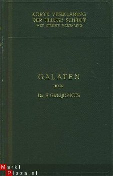 Greijdanus, S; Galaten - 1