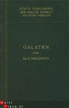Greijdanus, S; Galaten