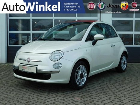 Fiat 500 C - 0.9 85pk Lounge * Lederen bekleding - 1