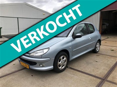 Peugeot 206 - 1.4 XS Airco jaar apk nap logisch - 1