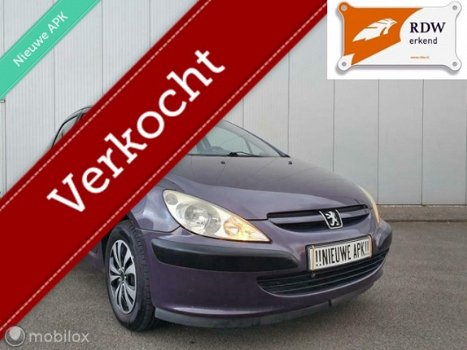 Peugeot 307 - 1.4 Nw APK LAGE KM NAP Koude Airco - 1