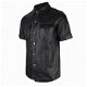 Fraai zwart leren overhemd in small t/m 6xl - 1 - Thumbnail
