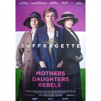 Suffragette bioscoop poster bij Stichting Superwens! - 1