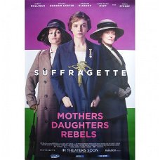 Suffragette bioscoop poster bij Stichting Superwens!