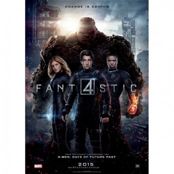 Fantastic Four bioscoop poster bij Stichting Superwens! - 1