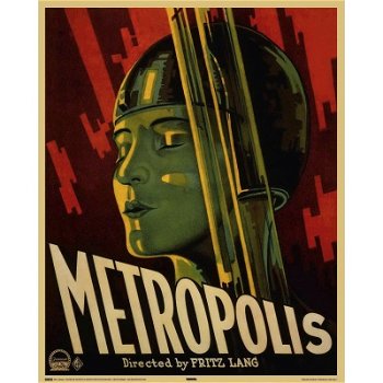 Metropolis poster bij Stichting Superwens! - 1