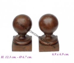 === 2 Tollen = staande klok = oud === 40385