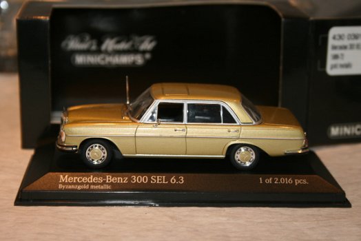 Mercedes-Benz 300 SEL 6.3 1/43 Minichamps - 3