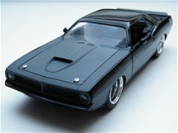 schaalmodel modelauto Plymouth Barracuda Fast & Furious – Jada Toys 1:24