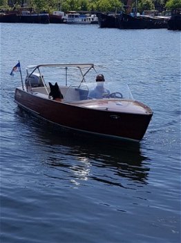 klassiek mahonie tourboot - 1