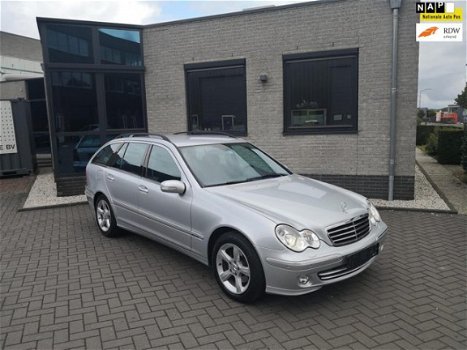 Mercedes-Benz C-klasse Combi - 230 Avantgarde V6 leer 1e eigenaar Nieuwstaat - 1