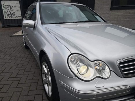 Mercedes-Benz C-klasse Combi - 230 Avantgarde V6 leer 1e eigenaar Nieuwstaat - 1