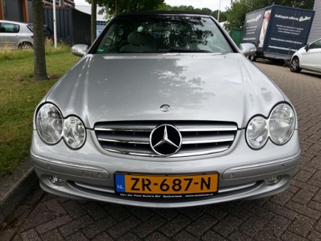 Mercedes-Benz CLK-klasse Cabrio - 200 K. Elegance 100% onderhouden - 1