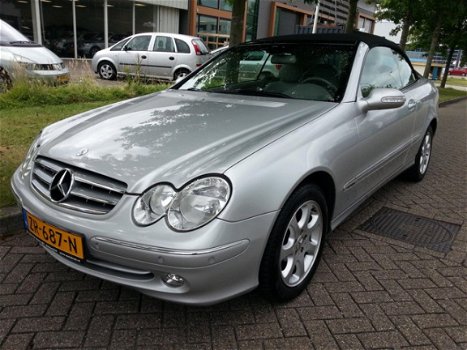 Mercedes-Benz CLK-klasse Cabrio - 200 K. Elegance 100% onderhouden - 1