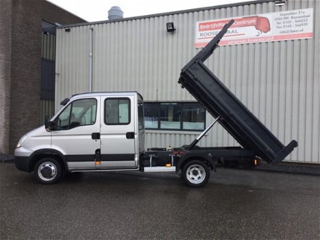 Iveco Daily - Kipper Dub Cab , Airco, 35 C 13 345 Trekhaak 3500 kg 127 pk - 1