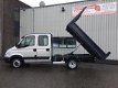 Iveco Daily - Kipper Dub Cab , Airco, 35 C 13 345 Trekhaak 3500 kg 127 pk - 1 - Thumbnail