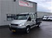 Iveco Daily - Kipper Dub Cab , Airco, 35 C 13 345 Trekhaak 3500 kg 127 pk - 1 - Thumbnail