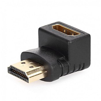 HDMI Male to Female Adapter 4K x 2K - Black - 2
